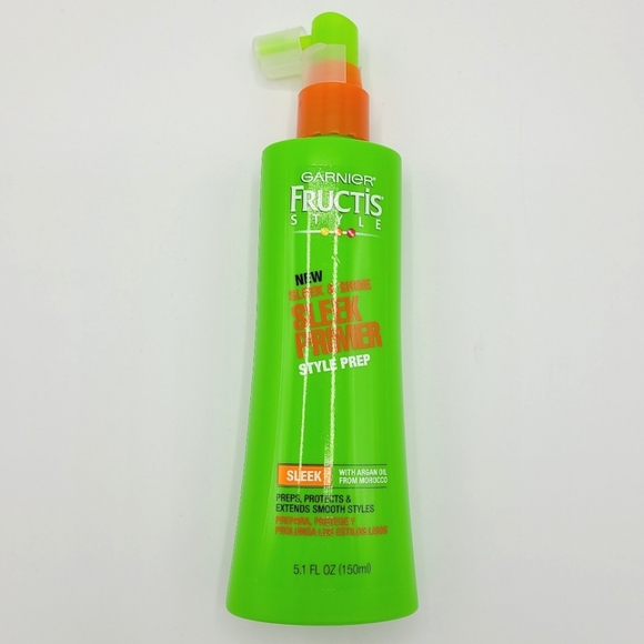 Garnier Fructis Sleek & Shine Primer Style Prep Protects Argan Oil 5.1 oz New - Picture 3 of 4